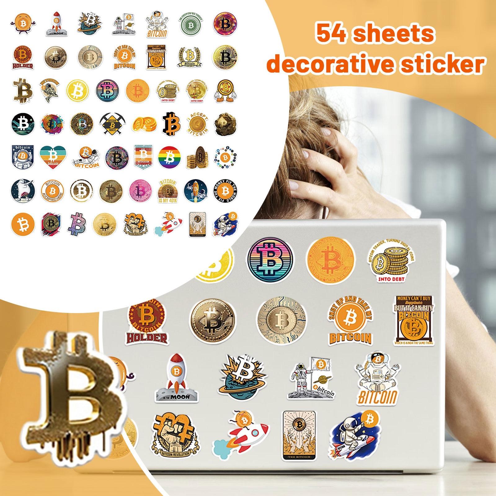 

54 Pieces Of Luggage, Car, Refrigerator And Stationery Decorative Stickers One Size