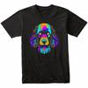 Poodle Psychedelic Dog Art T-Shirt - Poodle Owner Gift - Poodle Shirt