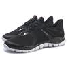 New LiNing Cushioning Anti Slip Wear Resistant Breathable Lightweight Supportive Low Top Running Shoes Women's Black White AFHP002-4
