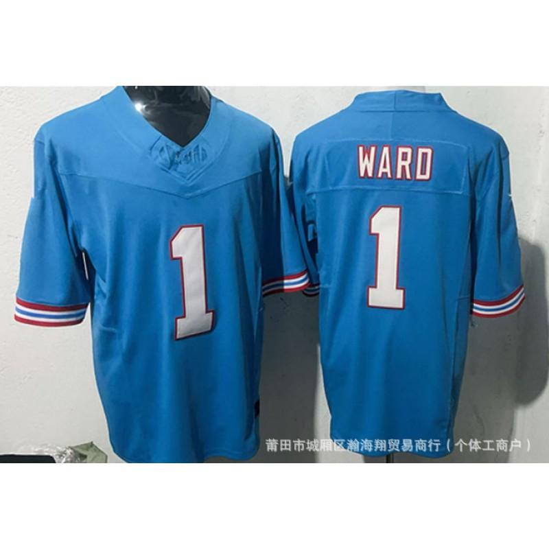 3rd Gen Titans Team Football Jersey Embroidered American Game Uniform All Genders