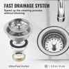 Stainless Steel Prep & Utility Sink, 1 Compartment Free Standing Small Sink Include Faucet & legs, 21"x41" Commercial Single Bowl Sinks for Garage,