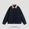 Pure Cotton Jacket for Men's New Jacket American Workwear Washing and Old Lapel Men's Spring and Autumn Clothing
