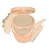 Colors Queen Perfect Look Matte Compact Powder 01 Ivory, 18g, 2-in-1 Base Concealer, Oil Control Waterproof Lightweight Face Makeup for Women