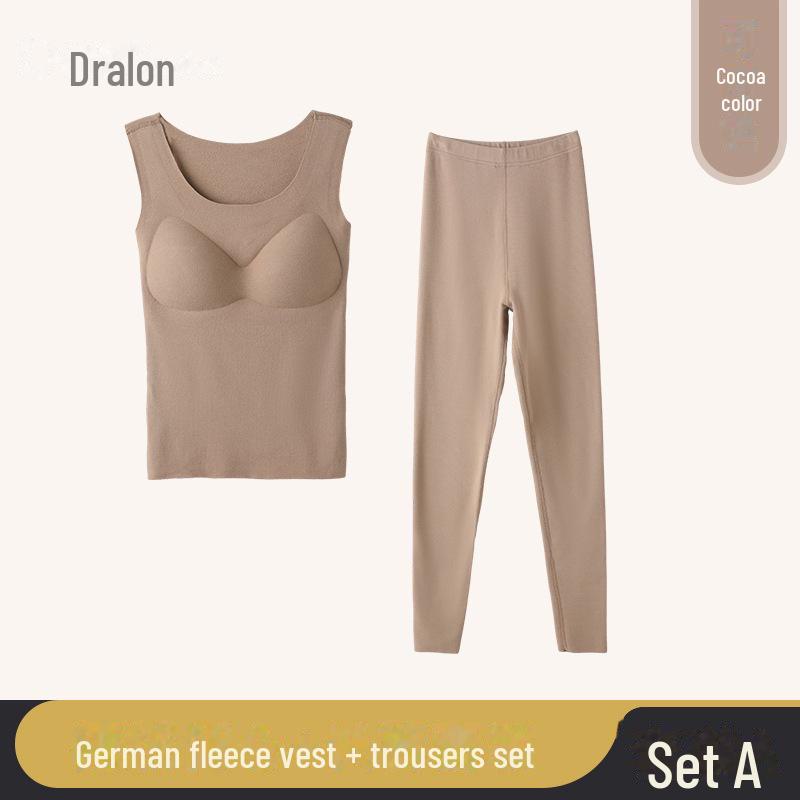 2023 Seamless Velvet-Lined Women's Warm Vest