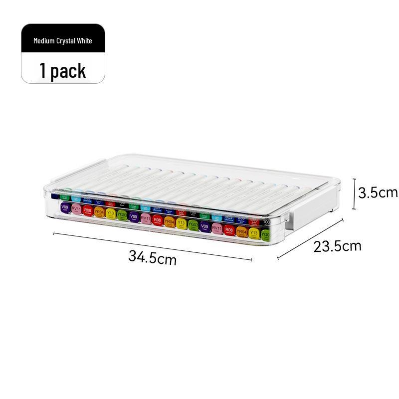Transparent Dustproof Lego Toy Organizer Box for Children's Puzzles and Building Blocks - Large Capacity