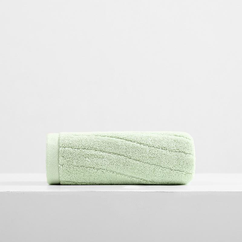 1 PC Cotton Class Towel Combed Cotton Adult Plain Face Towel Thickened Soft Absorbent Comfortable Textile Towels for The Home Multipurpose Use Towels