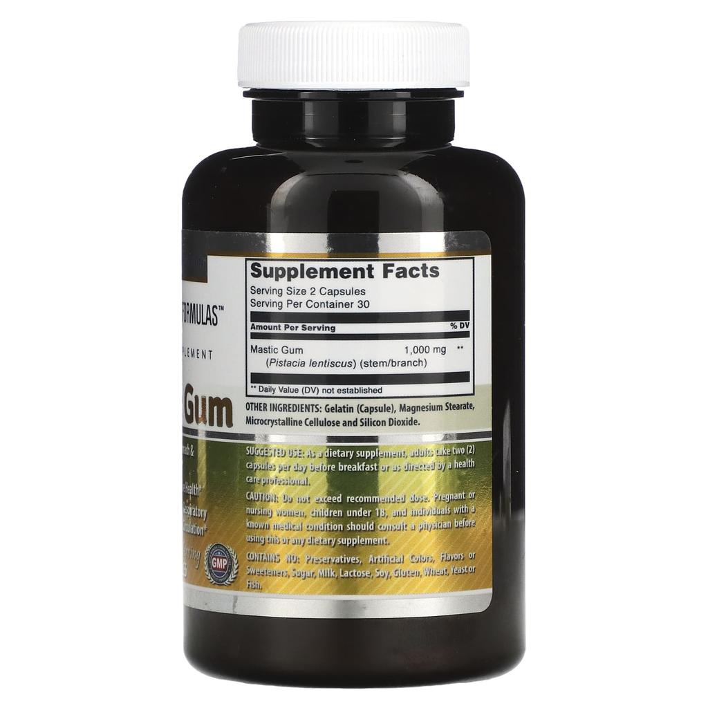 Mastixkaugummi, 60 Kapseln (500 mg pro Kapsel)