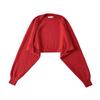 Women's Stretchy Knit Cardigan Vest & High-Waisted Wide-Leg Pants Set