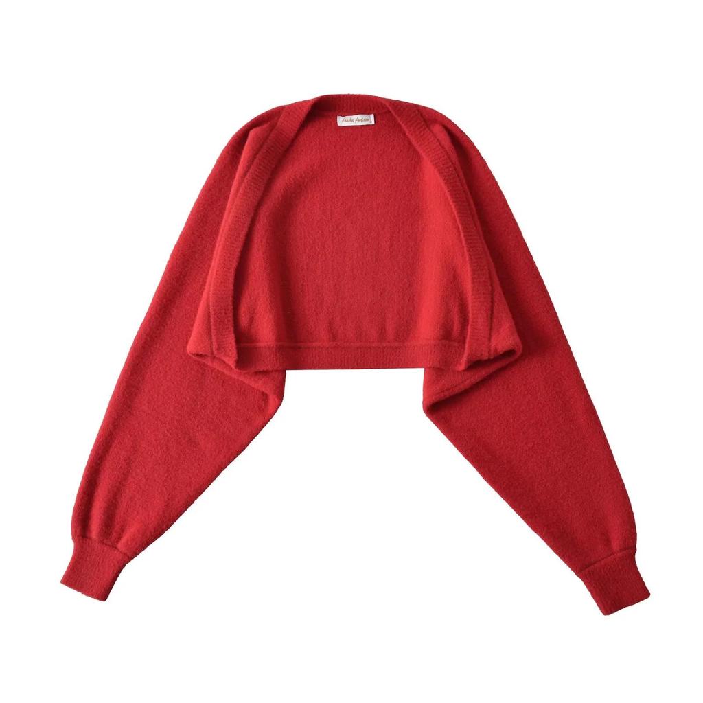 Women's Stretchy Knit Cardigan Vest & High-Waisted Wide-Leg Pants Set