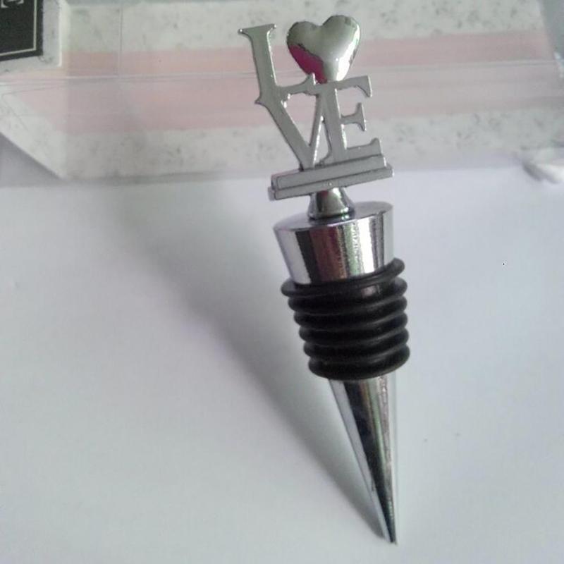 New Stainless Steel Reusable Vacuum Sealed Red Wine Bottle Stopper Plug Favors Gifts