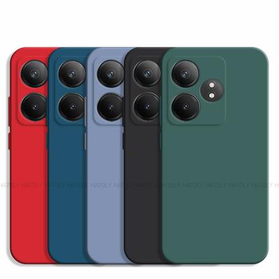 For Realme GT Neo6 SE Case Realme GT Neo6 SE Cover Luxury Original TPU Shockproof Liquid Silicone Phone Cover Realme GT Neo6 SE