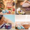 4PC Christmas Aromatherapy Candle Gift Set Christmas Themed Aromatherapy Candle Thanksgiving Gift Party Decoration Props