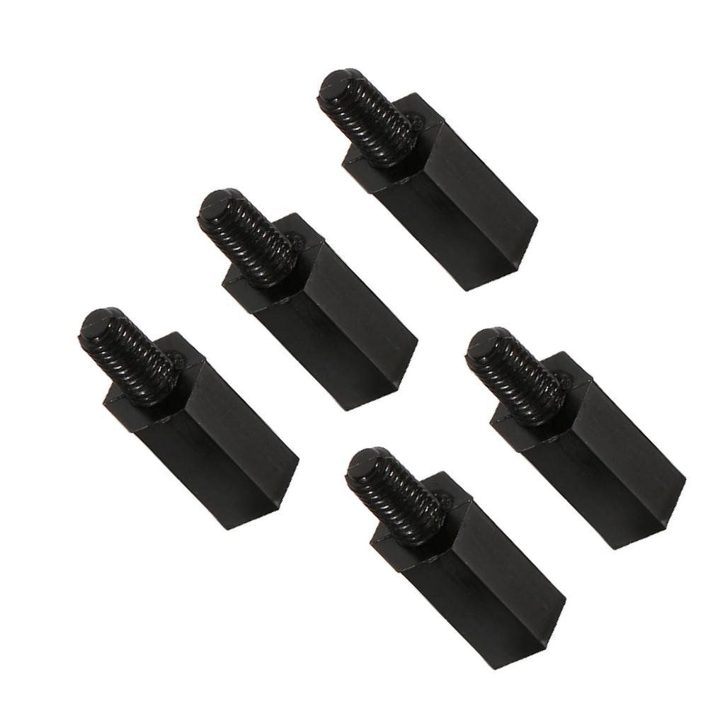 100 stücke M2 M3 M4 Kunststoff Nylon Hex männlich Weiblich Weiblich Spacer Runde Kopf Schraube Mutter