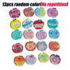 10pcs Dopamine Color Apple Translucent Buttons for Crafts Resin Accessories Clothing Sewing Supplies Sweaters Materials