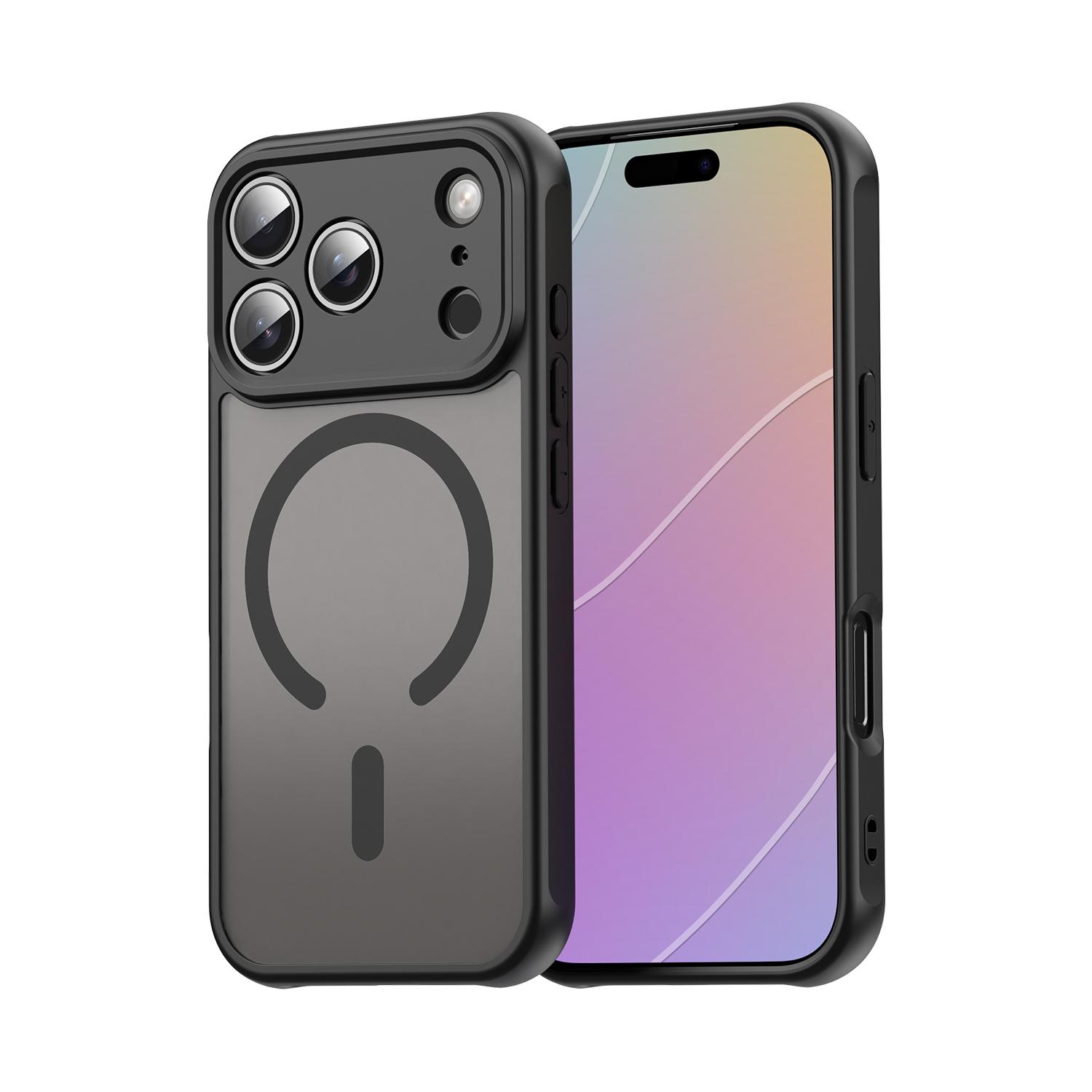 iPhone 17 Pro Phone Case,Magnetic Shockproof Phone Case,Bumper Hybrid Cover for iPhone 17 Pro