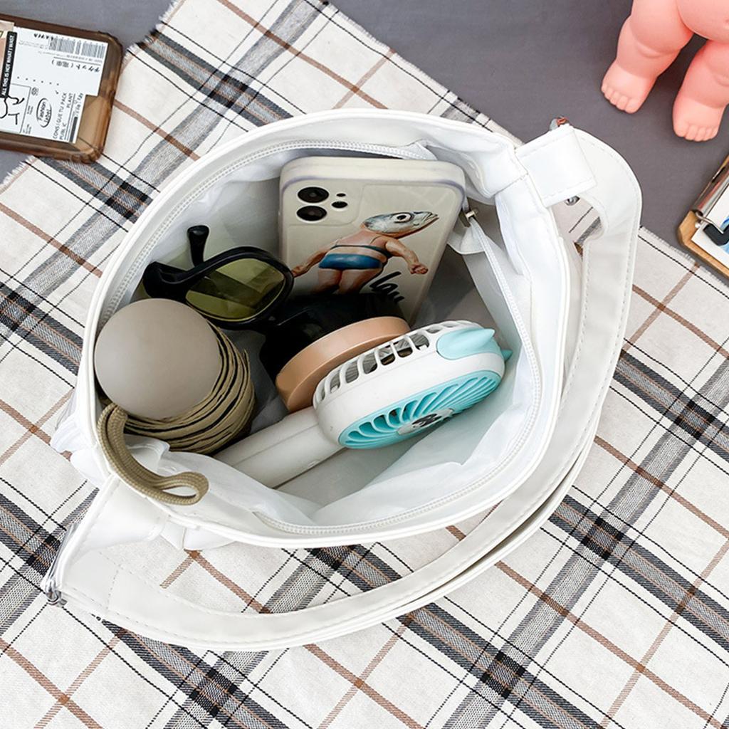 Harajuku Ita Bag für Frauen, transparente Tasche, Itabag, High School Mädchen Uniform JK Crossbody Schultertasche
