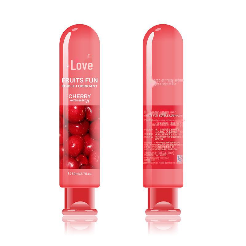 Hot Love Fruit-Flavored Water-Soluble Lubricant, 200 Bottles/Box - Adult Product