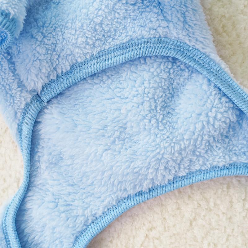 Pet Dog Warm Fleece Four-Legged Jumpsuit Winter Fall - Bear Design Teddy Poodle French Bulldog Corgi