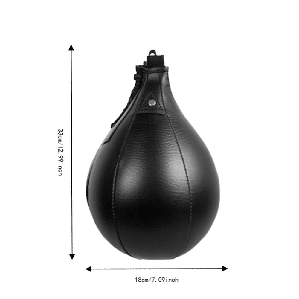 2pcs Pear Shaped Boxing Speed Bag Stitched Punching Trainer Portable Reaction Ball  Home Gym