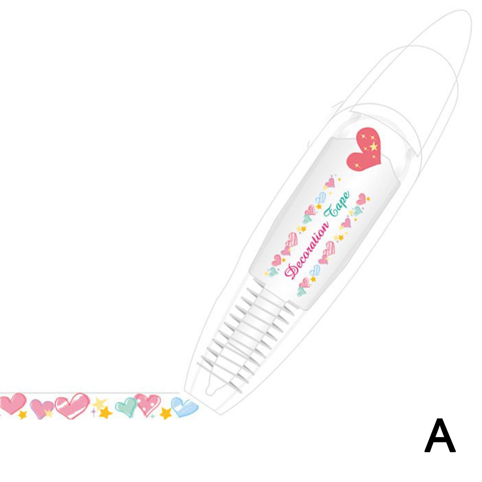

Милый пресс-тип декоративная лента студенческий дневник своими руками декоративная лента канцелярские принадлежности мультфильм Correctio W5W5 pink-One-size