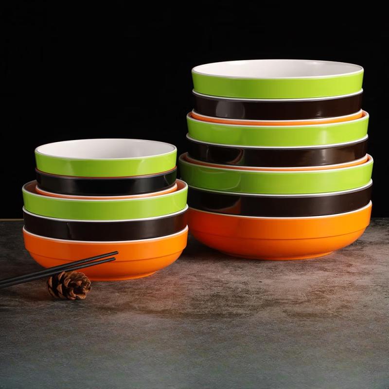 A5 Heat-Resistant Melamine Korean Bowl