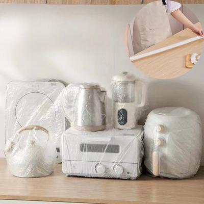 10/20/50Pcs Extra Large Disposable Dust Covers for Rice Cooker Baking Pan Microwave Oven PE Protective Cover Household