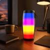 LED Speaker Subwoofer Mini RGB Lighting Audio Device for Outdoor, Home