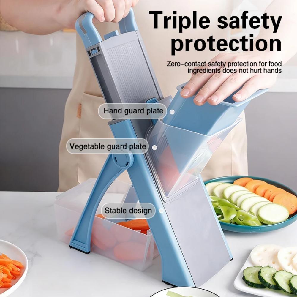 Multi-functional Vegetable Chopper and Food Processor, Suitable for Potatoes, Carrots, Onions, Grater Kitchen Tool