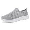 Summer Mesh Breathable Casual Shoes for Lazy Men, Versatile Single Shoes for Comfortable and Versatile Hollowed Out Shoes
