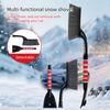 winter Car Snow Brush and Ice Scraper 2-in-1 car Scraper Snow Brush Ergonomic Foam Grip Window Ice Scraper Snow Cleaner