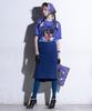 GREEDILOUS Blue One-Point T-Shirt