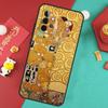 The Kiss Gustav Klimt Painting Case For Samsung Galaxy A56 A36 A26 A16 A06 A13 A33 A53 A15 A35 A55 A34 A54 A12 A32 A52 A17