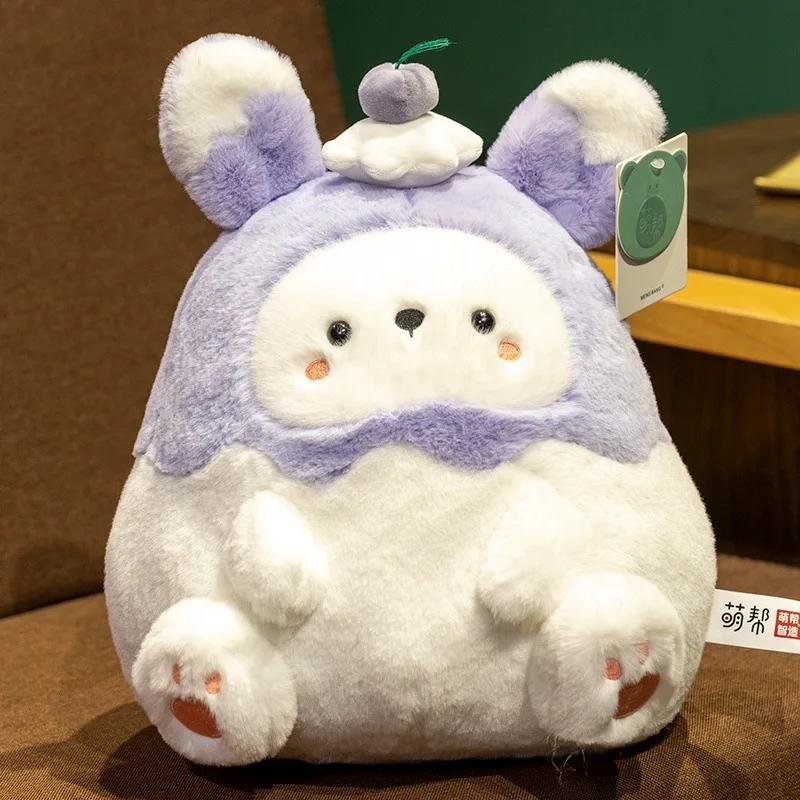

1/22-40cm Kawaii Rabbit Plush Pillow Soft Stuffed Toy 4 Styles Creative Birthday Gift for Kids Girls 22cm 0.26kg