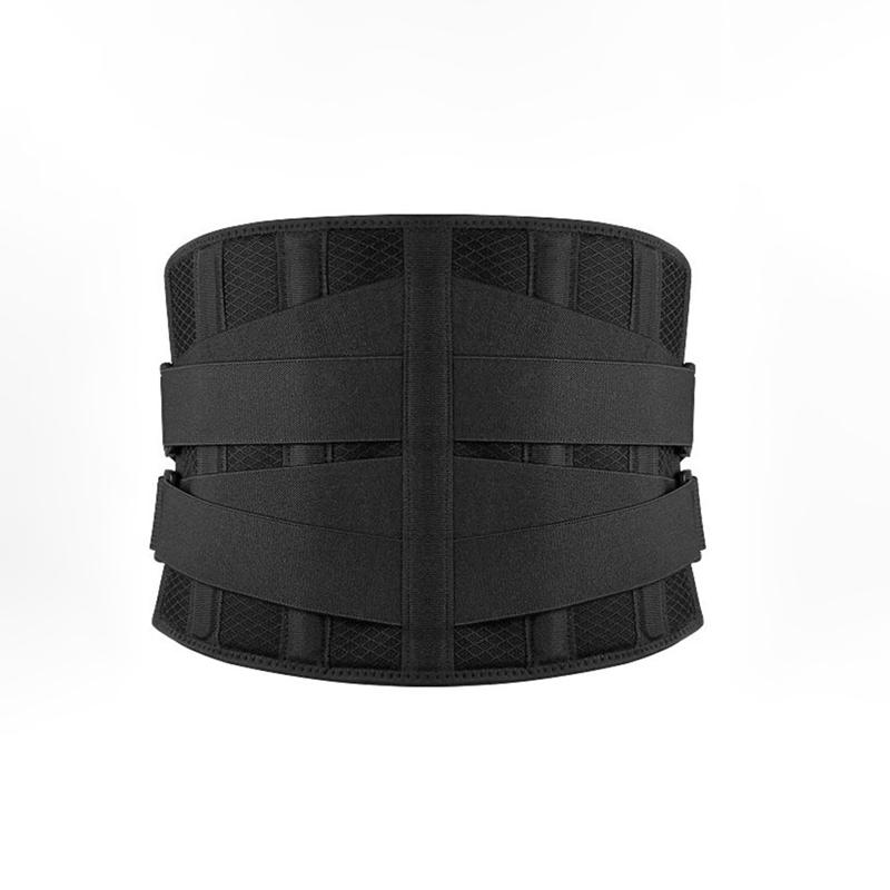 Lower Back Brace with 6 Stays Anti-skid Orthopedic Lumbar Support Breathable Waist Support Belt for Gym Pain Relief