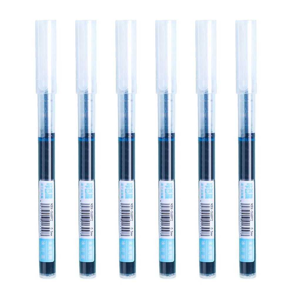 Rollerball Pen Ink Straight Liquid Gels Pen Roller Pen 0.5mm Ink Ballpoint Pens