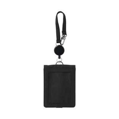 MUJI Self-Standing Card Holder with Reel NDG15A3A Black W80 D10 H110mm