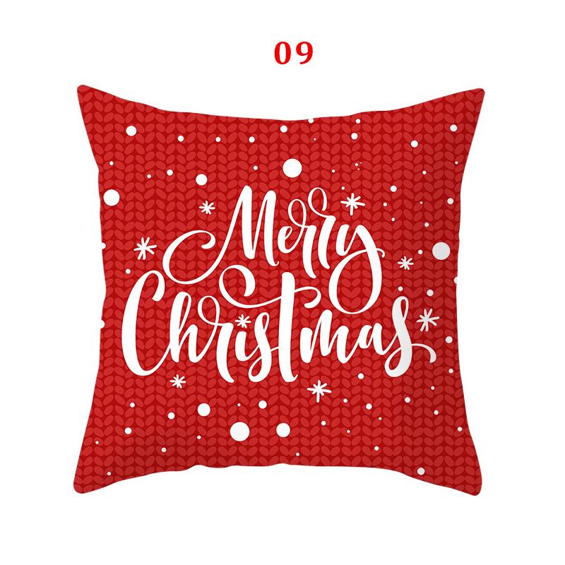 

45x45 см наволочка с Рождеством 2022 Рождественское украшение Рождественское украшение для дома наволочка с Новым 2023 годом 40x40cm