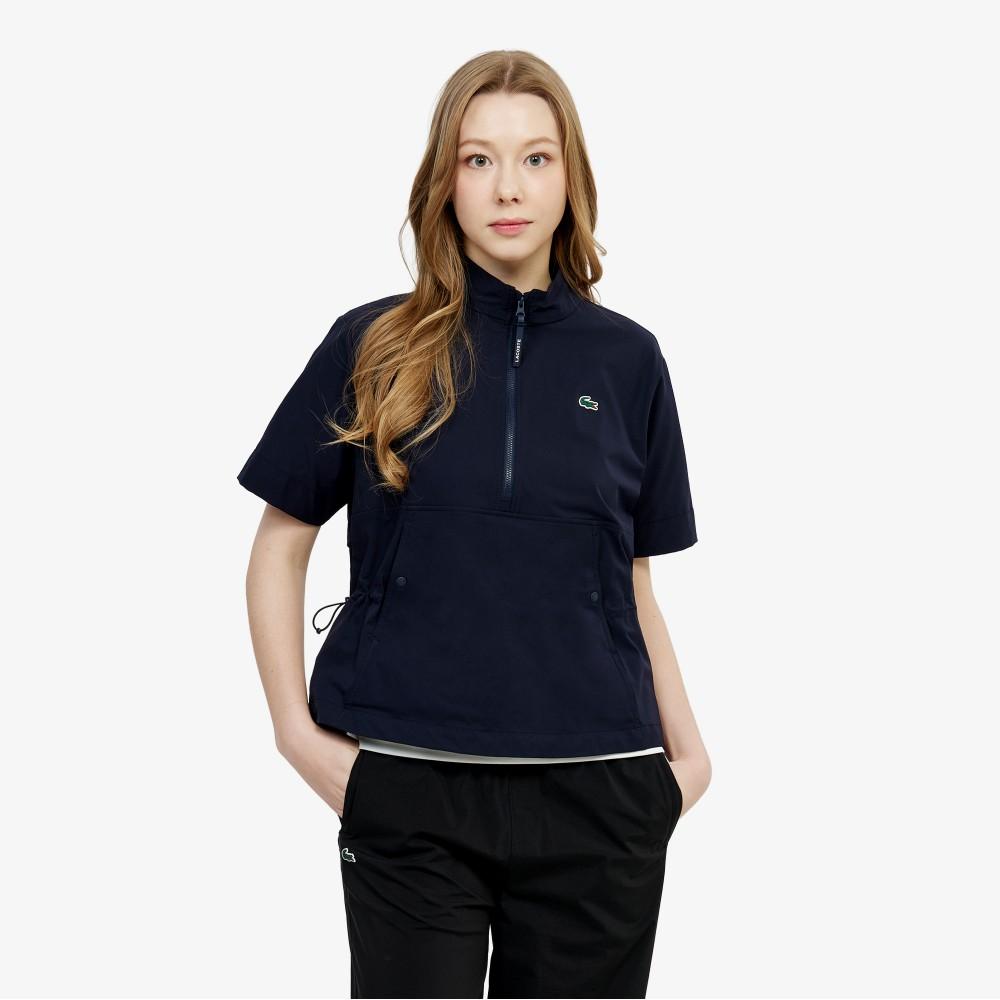[lacoste] Женская анорак с коротким рукавом, силуэт, тканый BF710E-56GHDE 34