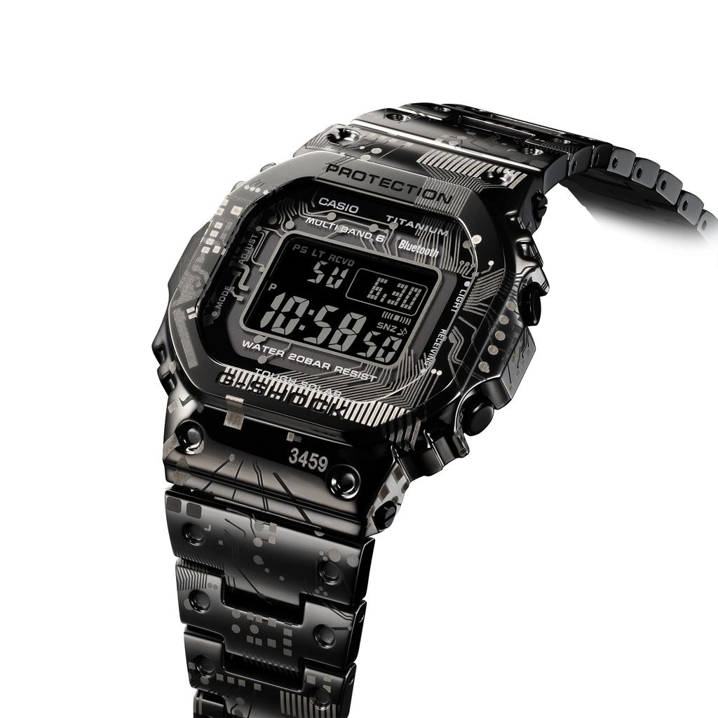 Casio G-SHOCK Herren 200M Wasserdicht Stoßfest Quarz Uhr GMW-B5000TCC-1