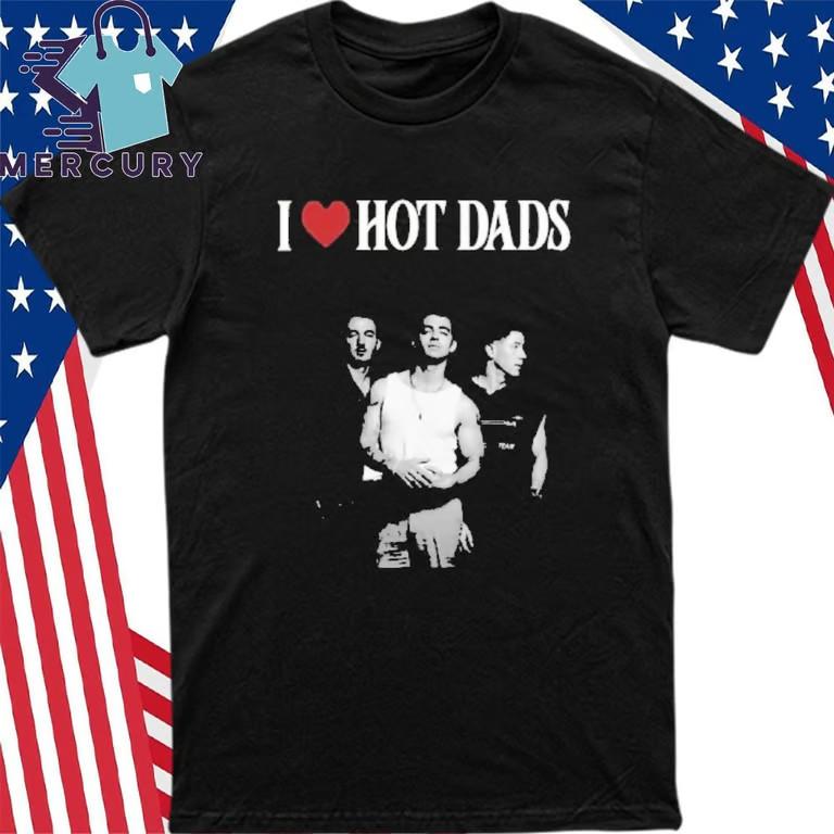 I Love Hot Dads 20Th Anniversary Tour 2025 Shirt Unisex T-Shirt XL