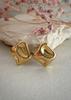 Gold-plated Stainless Steel Earrings
