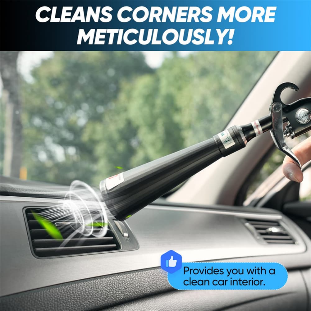 For Cars For Home As Shown Air Blow Tool High-pressure Airflow Interchangeable Nozzles Connectors Fit Most Compressors