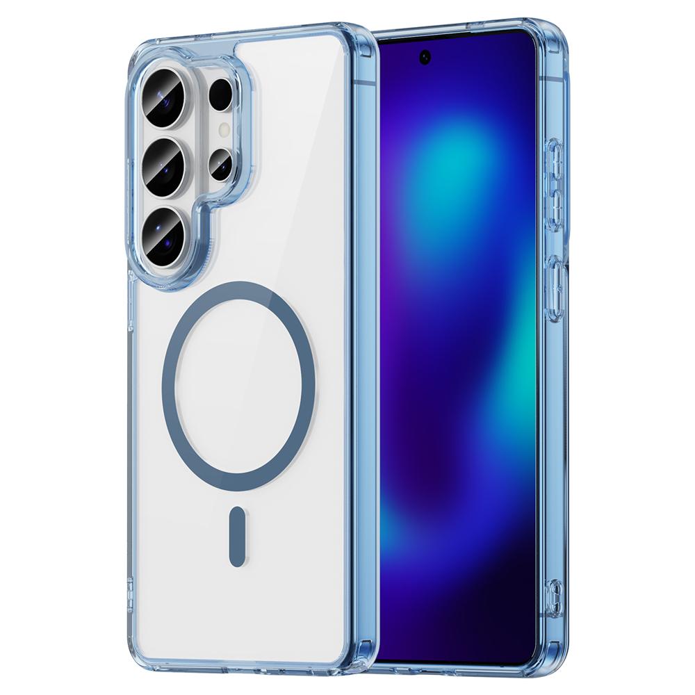 Transparency Acrylic Magnetic Case For Samsung Galaxy S24 S25 FE S26 Ultra Plus A57 A17 A36 for Magsafe Wireless Charge Cover