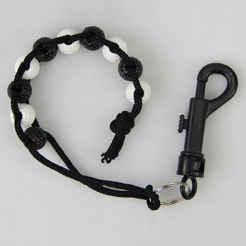 Lightweight ABS Plastic Golf Ball Bead Putt Counter for Men Women Outdoor Sports