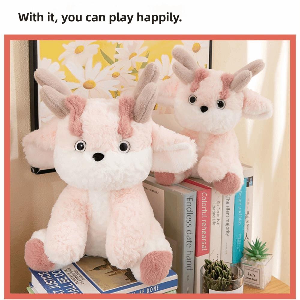 High Quality Stuffed Animals Plushie Soft Stuffed Pink Dragon Plush Toys Birthday Gifts