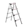 Stainless Steel Lightweight Folding A-Frame Step Ladder for Indoor Use