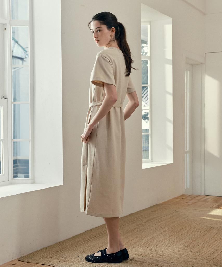 Jucy Judy Belted Jersey Dress J1Op321A