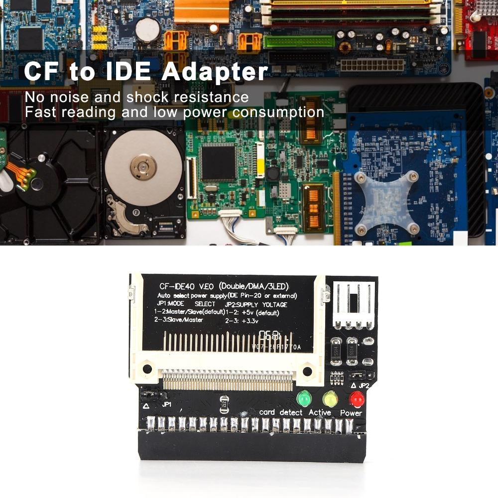 Black Converter Module 5V CF To IDE Bootable Converter  Hard Drive Expansion