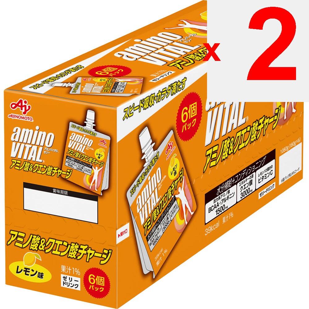 Ajinomoto Amino Vital Citric Acid & Amino Acid Charge Jelly 180g X 6 Other (check Locks, Tongue Cleaners, Etc.) Thia Pack Other (check Locks, Tongue C