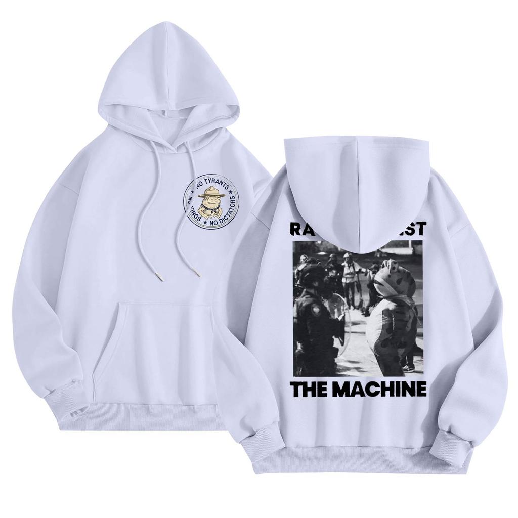 Ladies Fashion Casual Long Sleeve Printed Round Neck Hoodie Pullover Top